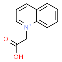 ChemSpider 2D Image | 1-(Carboxymethyl)quinolinium | C11H10NO2