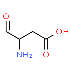 ChemSpider 2D Image | 3-Amino-4-oxobutanoic acid | C4H7NO3