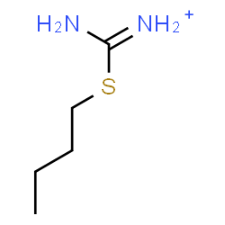 ChemSpider 2D Image | Amino(butylsulfanyl)methaniminium | C5H13N2S