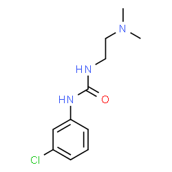 ChemSpider 2D Image | 1-(3-Chlorophenyl)-3-[2-(dimethylamino)ethyl]urea | C11H16ClN3O