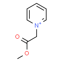 ChemSpider 2D Image | 1-(2-Methoxy-2-oxoethyl)pyridinium | C8H10NO2