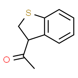 ChemSpider 2D Image | 1-(2,3-Dihydro-1-benzothiophen-3-yl)ethanone | C10H10OS