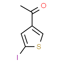 ChemSpider 2D Image | 1-(5-Iodo-3-thienyl)ethanone | C6H5IOS