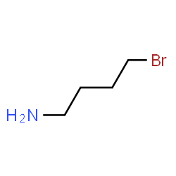 ChemSpider 2D Image | 4-Bromo-1-butanamine | C4H10BrN