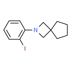 ChemSpider 2D Image | 2-(2-Iodophenyl)-2-azaspiro[3.4]octane | C13H16IN