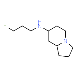 ChemSpider 2D Image | N-(3-Fluoropropyl)octahydro-7-indolizinamine | C11H21FN2
