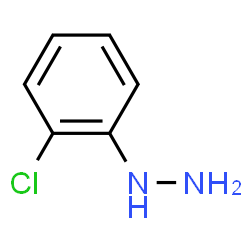 ChemSpider 2D Image | (2-Chlorophenyl)hydrazine | C6H7ClN2
