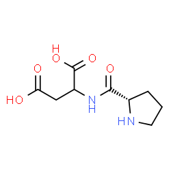 ChemSpider 2D Image | L-Prolylaspartic acid | C9H14N2O5