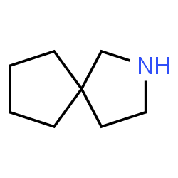 ChemSpider 2D Image | 2-Azaspiro[4.4]nonane | C8H15N