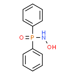 ChemSpider 2D Image | N-Hydroxy-P,P-diphenylphosphinic amide | C12H12NO2P