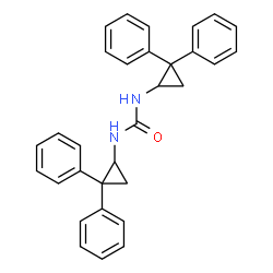 ChemSpider 2D Image | 1,3-Bis(2,2-diphenylcyclopropyl)urea | C31H28N2O