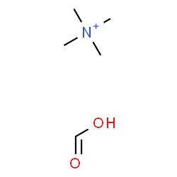 ChemSpider 2D Image | formic acid; tetramethylammonium | C5H14NO2