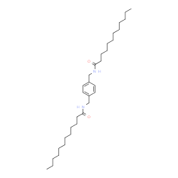 ChemSpider 2D Image | N,N'-[1,4-Phenylenebis(methylene)]didodecanamide | C32H56N2O2