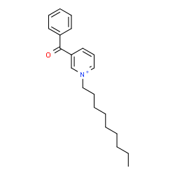 ChemSpider 2D Image | 3-Benzoyl-1-nonylpyridinium | C21H28NO