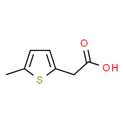 ChemSpider 2D Image | (5-Methyl-2-thienyl)acetic acid | C7H8O2S