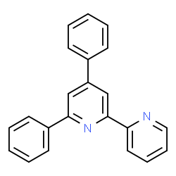 ChemSpider 2D Image | 4,6-Diphenyl-2,2'-bipyridine | C22H16N2