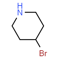 ChemSpider 2D Image | 4-Bromopiperidine | C5H10BrN