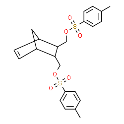 ChemSpider 2D Image | Bicyclo[2.2.1]hept-5-ene-2,3-diylbis(methylene) bis(4-methylbenzenesulfonate) | C23H26O6S2