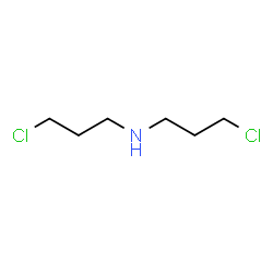 ChemSpider 2D Image | BIS(3-CHLOROPROPYL)AMINE | C6H13Cl2N