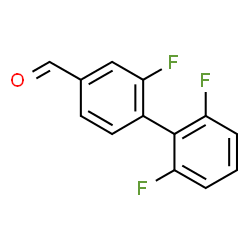 ChemSpider 2D Image | 2,2',6'-Trifluoro-4-biphenylcarbaldehyde | C13H7F3O