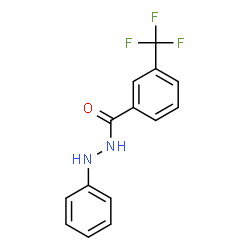 ChemSpider 2D Image | N'-Phenyl-3-(trifluoromethyl)benzohydrazide | C14H11F3N2O