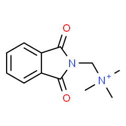 ChemSpider 2D Image | (1,3-Dioxo-1,3-dihydro-2H-isoindol-2-yl)-N,N,N-trimethylmethanaminium | C12H15N2O2