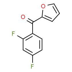 ChemSpider 2D Image | (2,4-Difluorophenyl)(2-furyl)methanone | C11H6F2O2