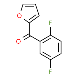 ChemSpider 2D Image | (2,5-Difluorophenyl)(2-furyl)methanone | C11H6F2O2