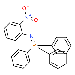 ChemSpider 2D Image | [(2-Nitrophenyl)imino](triphenyl)phosphorane | C24H19N2O2P