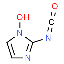 ChemSpider 2D Image | 2-Isocyanato-1H-imidazol-1-ol | C4H3N3O2
