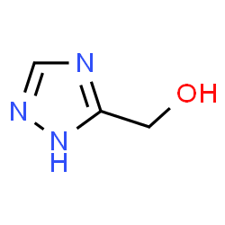 ChemSpider 2D Image | 1H-1,2,4-Triazol-5-ylmethanol | C3H5N3O