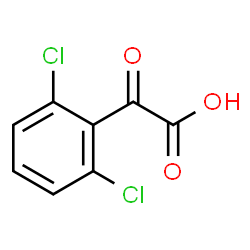 ChemSpider 2D Image | (2,6-Dichlorophenyl)(oxo)acetic acid | C8H4Cl2O3