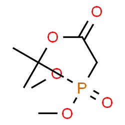 ChemSpider 2D Image | tert-Butyl (dimethoxyphosphinyl)acetate | C8H17O5P