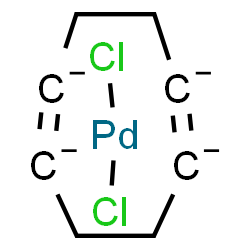 ChemSpider 2D Image | (1Z,5Z)-cycloocta-1,5-diene; dichloropalladium | C8H8Cl2Pd
