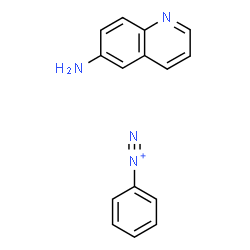ChemSpider 2D Image | benzenediazonium; quinolin-6-amine | C15H13N4