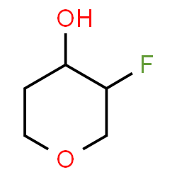 ChemSpider 2D Image | 3-FLUOROOXAN-4-OL | C5H9FO2