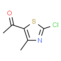 ChemSpider 2D Image | 1-(2-chloro-4-methylthiazol-5-yl)ethan-1-one | C6H6ClNOS