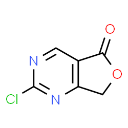 ChemSpider 2D Image | 2-Chlorofuro[3,4-d]pyrimidin-5(7H)-one | C6H3ClN2O2
