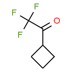 ChemSpider 2D Image | 1-Cyclobutyl-2,2,2-trifluoroethanone | C6H7F3O