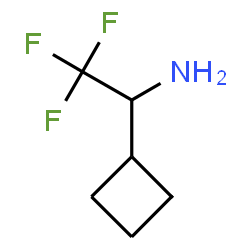 ChemSpider 2D Image | 1-Cyclobutyl-2,2,2-trifluoroethanamine | C6H10F3N
