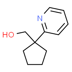 ChemSpider 2D Image | [1-(2-Pyridinyl)cyclopentyl]methanol | C11H15NO
