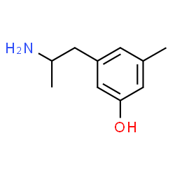 ChemSpider 2D Image | 3-(2-Aminopropyl)-5-methylphenol | C10H15NO