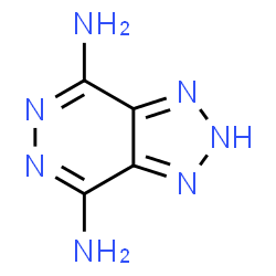 ChemSpider 2D Image | 2H-[1,2,3]Triazolo[4,5-d]pyridazine-4,7-diamine | C4H5N7