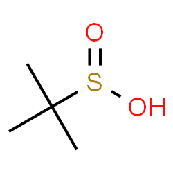 ChemSpider 2D Image | 2-Methyl-2-propanesulfinic acid | C4H10O2S