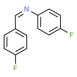 ChemSpider 2D Image | (Z)-N,1-Bis(4-fluorophenyl)methanimine | C13H9F2N