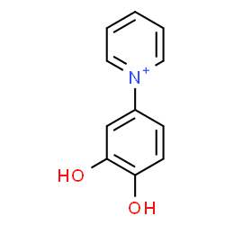 ChemSpider 2D Image | 1-(3,4-Dihydroxyphenyl)pyridinium | C11H10NO2
