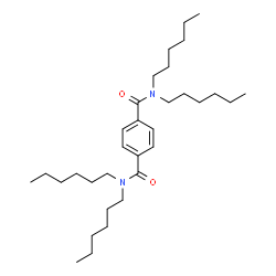 ChemSpider 2D Image | N,N,N',N'-Tetrahexylterephthalamide | C32H56N2O2