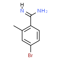 ChemSpider 2D Image | 4-Bromo-2-methylbenzenecarboximidamide | C8H9BrN2
