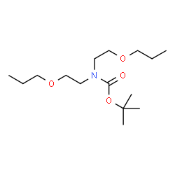 ChemSpider 2D Image | 2-Methyl-2-propanyl bis(2-propoxyethyl)carbamate | C15H31NO4