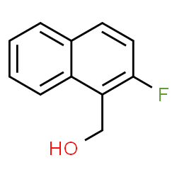 ChemSpider 2D Image | (2-Fluoro-1-naphthyl)methanol | C11H9FO